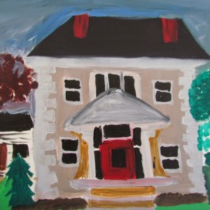 Image drawn by a Latham Resident of a Main House