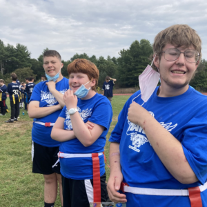 Students at a Special Olympics Meet