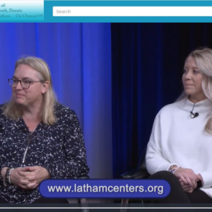 Patrice and Brittni discuss Latham Centers' opportunities and consultations