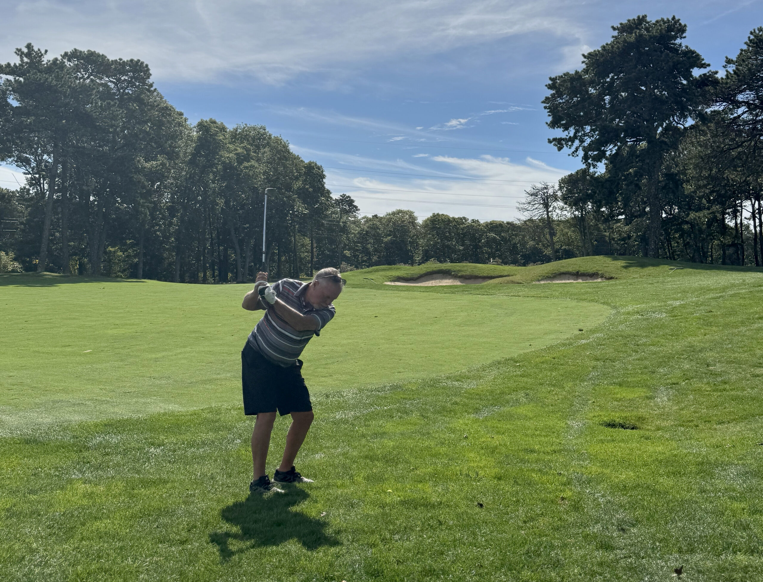 Male Golfer on the green